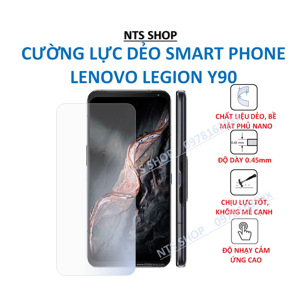 Cường lực dẻo bảo vệ màn hình Lenovo Legion Y90