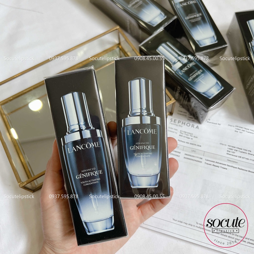 [Bill Sephora] SERUM LANCOME ADVANCED GENIFIQUE YOUTH ACTIVATING CONCENTRATE - Tinh chất trẻ hoá làn da chống lão hoá