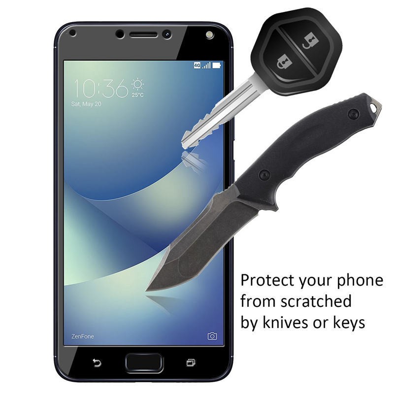 Set 2 kính cường lực bảo vệ toàn màn hình cho ASUS Zenfone 4 Max Pro ZC554KL