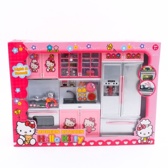 (BAO GIÁ) BỘ ĐỒ CHƠI NHÀ BẾP HELLO KITTY SIZE LỚN