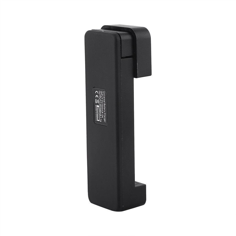 Universal Indicator Battery Charger Dock Cradle For Cell Mobile Phone Black