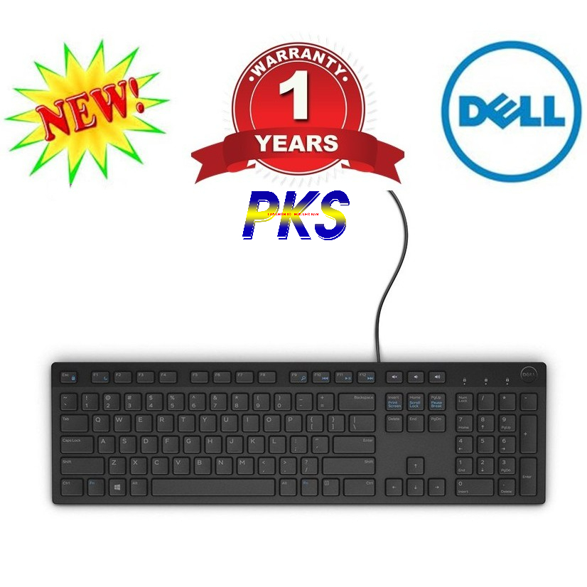 Bàn phím có dây Dell KB216 chính hãng