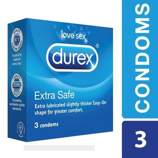 Bao cao su Durex Extra Safe 3 bao - 0403405