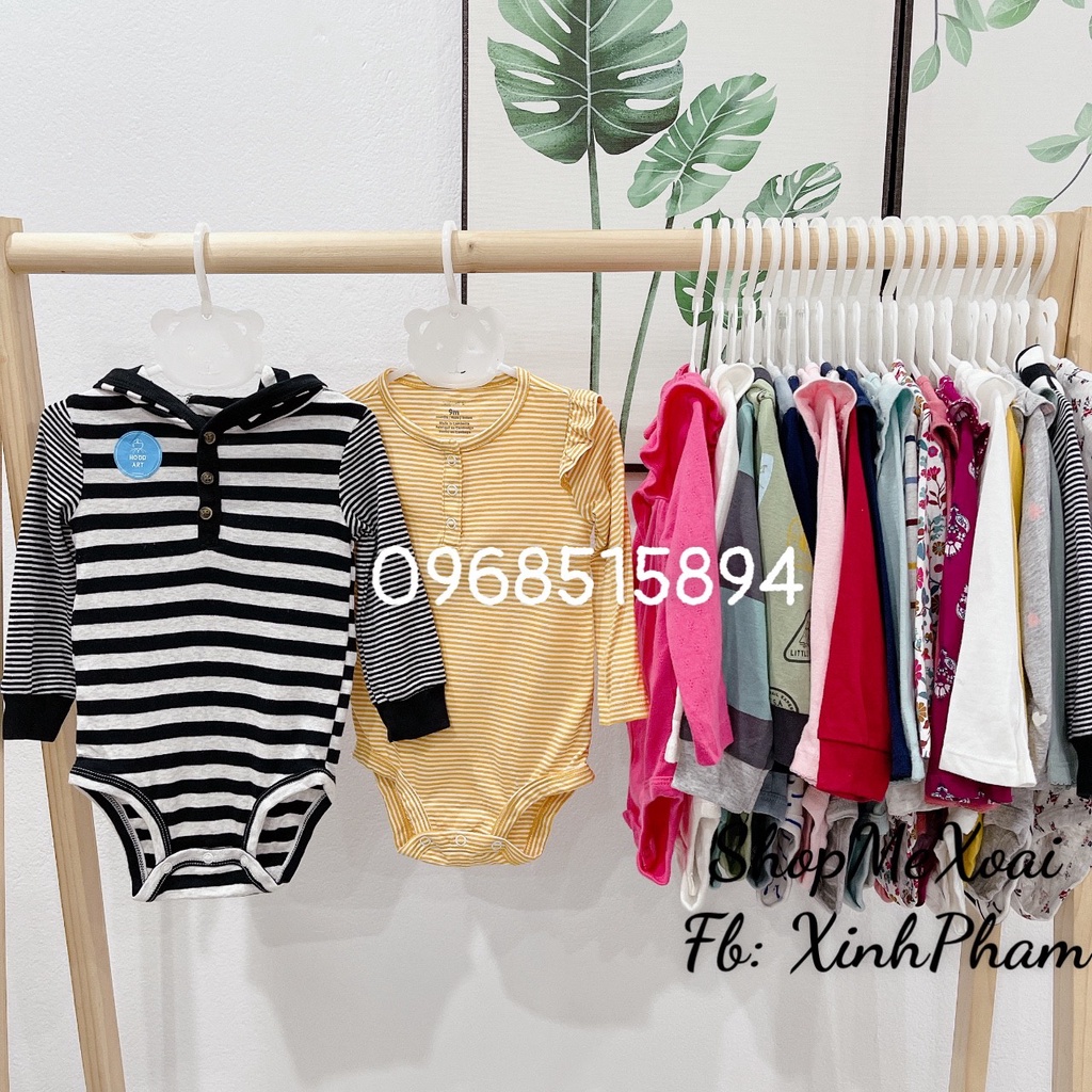 BODYCHIP CÁNH TIÊN,CÓ MŨ SIZE 12M ,BODYCHIP DÀI TAY MIX HÃNG CHO BÉ TỪ 8-10kg