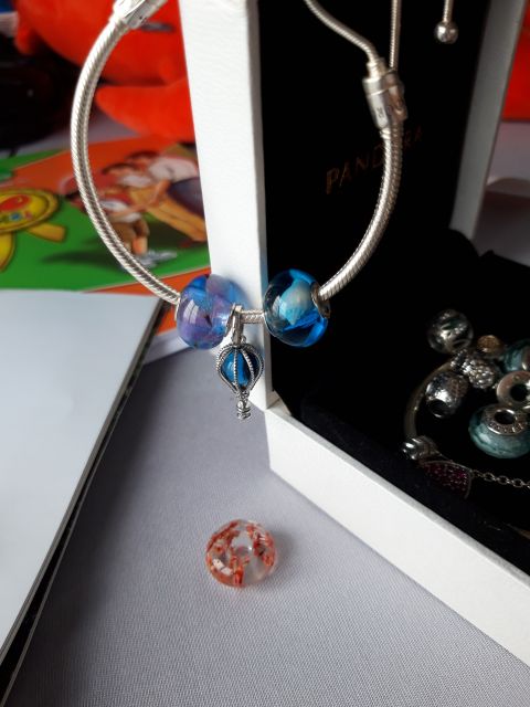 Charm resin lõi Bạc (HÌNH TỰ CHỤP)