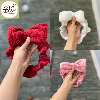 băng đô nơ nhún mềm mịn dễ thương