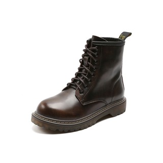 Combat Boots 3.5cm - Boots da bò nữ (genuine leather)