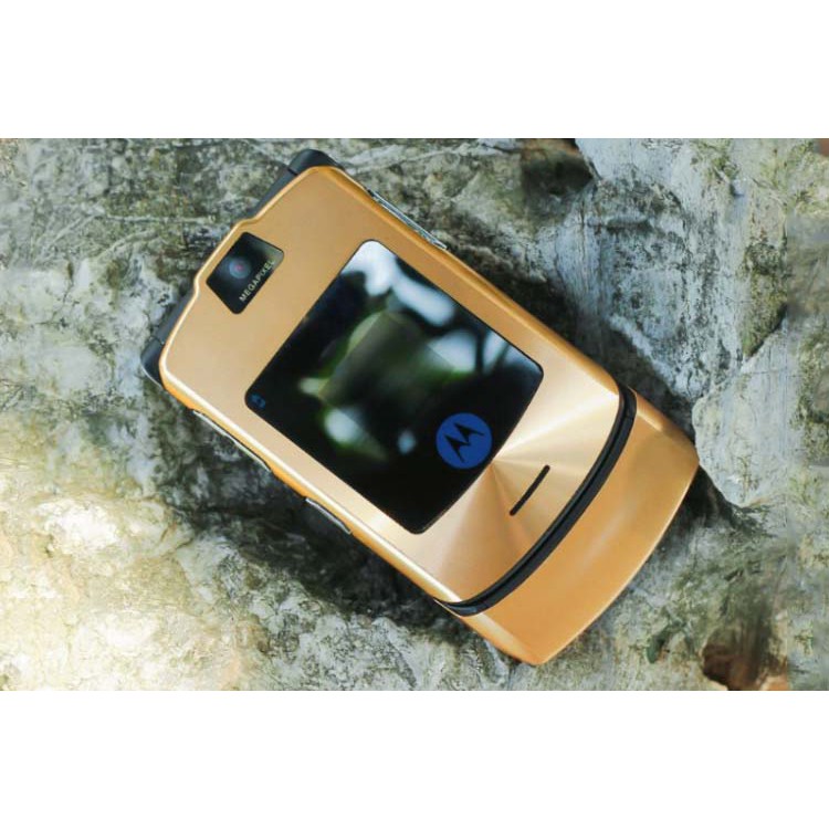 [ĐIỆN THOẠI ĐỘC LẠ] Motorola V3i nắp gặp thiết kế độc đáo sang trọng bàn phím thép bảo hành 1 NĂM