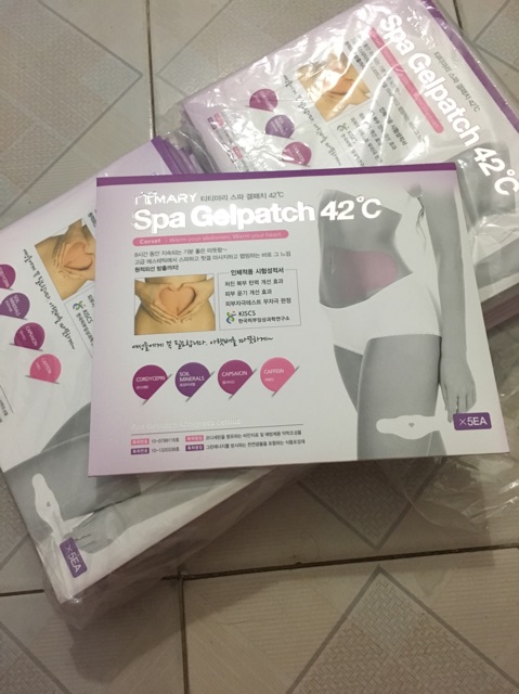 Dán tan mỡ Spa gelpatch 42 độ Hàn quốc