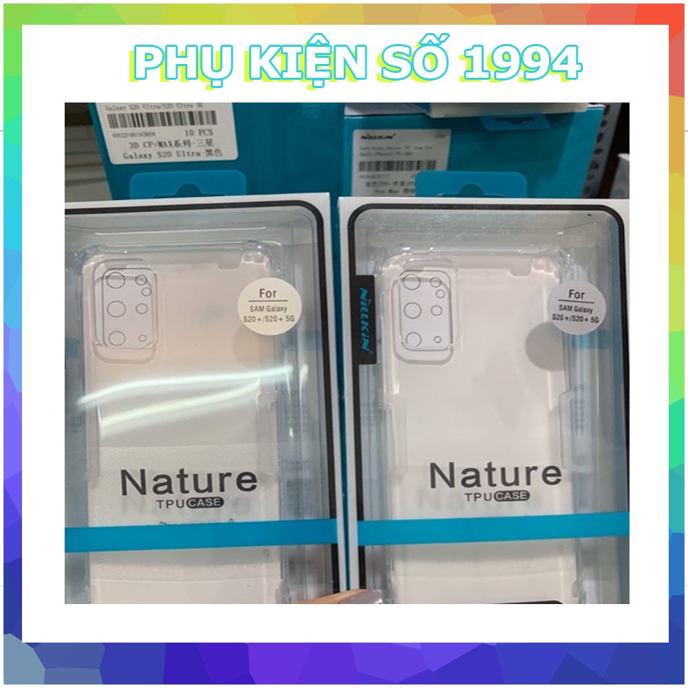 Ốp lưng silicon - Nillkin Nature TPU Case dành cho Samsung Galaxy S20 Ultra / S20 plus / S20 +