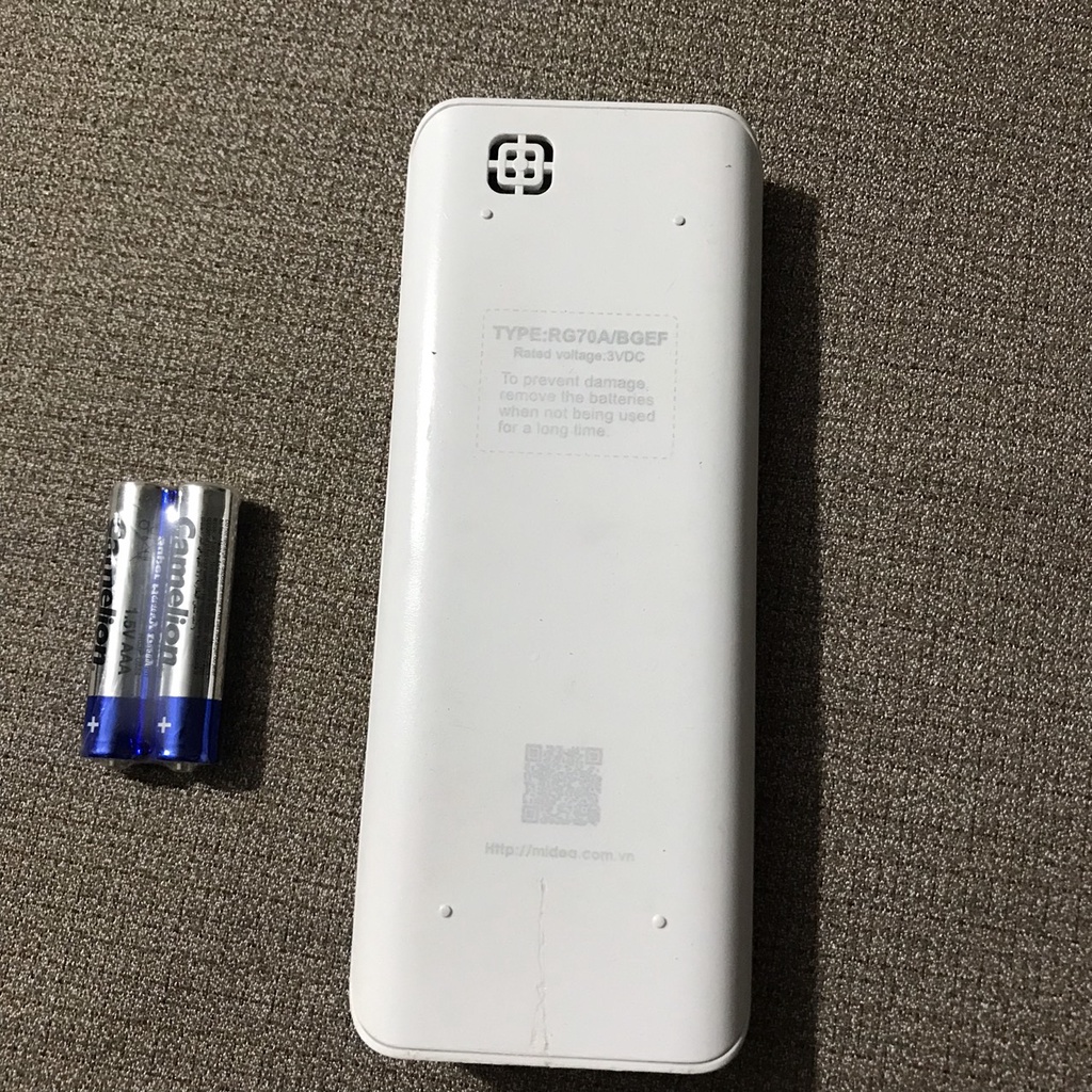 remote điều khiển điều hòa máy lạnh midea dòng MSMA3_CRN1 hàng zin theo máy