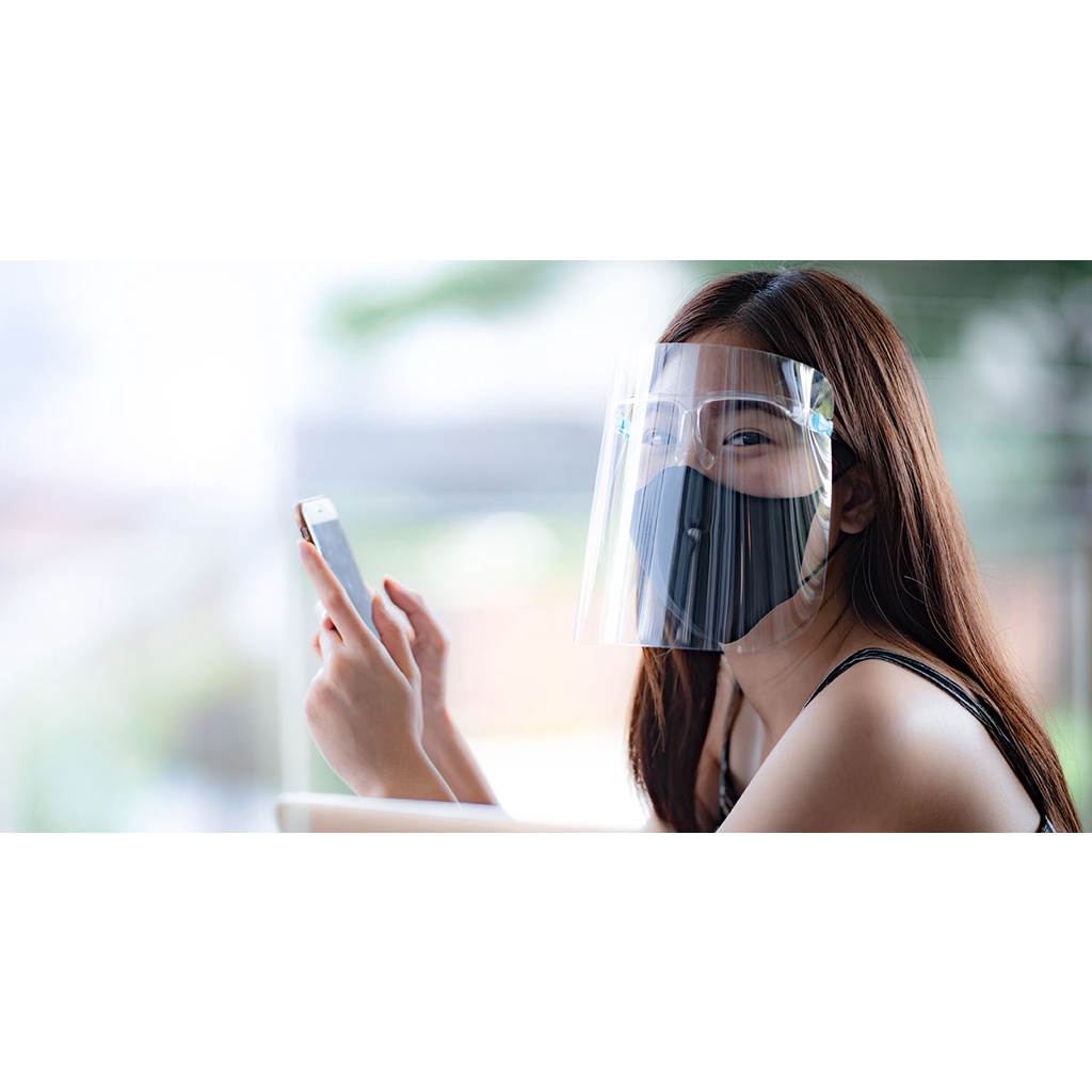 Kính chống giọt bắn Face Shield - mắt kính bảo hộ cho bé và người lớn, phòng dịch hiệu quả