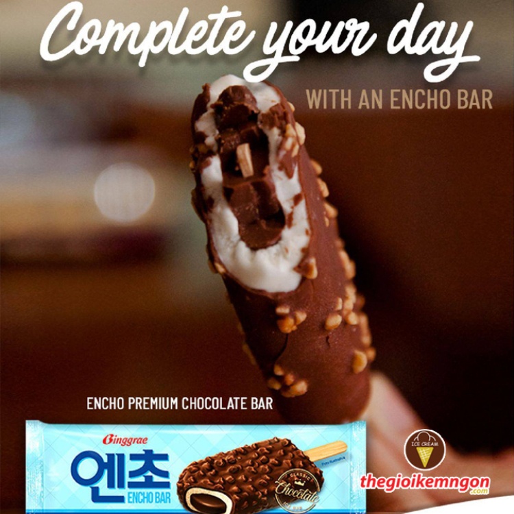 Kem socola Binggrae Encho Bar Chocolate Hàn Quốc