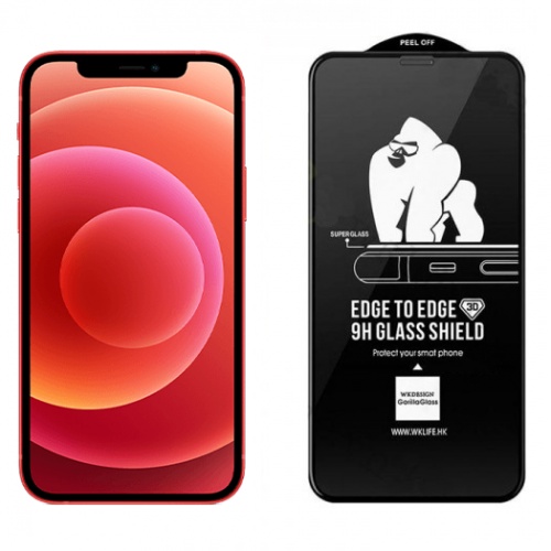 Miếng Dán Cường Lực iPhone 13/13 Pro/14 Kingkong 3D Không Hộp