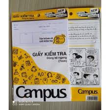 Giấy Kiểm Tra Campus Cấp 2,3