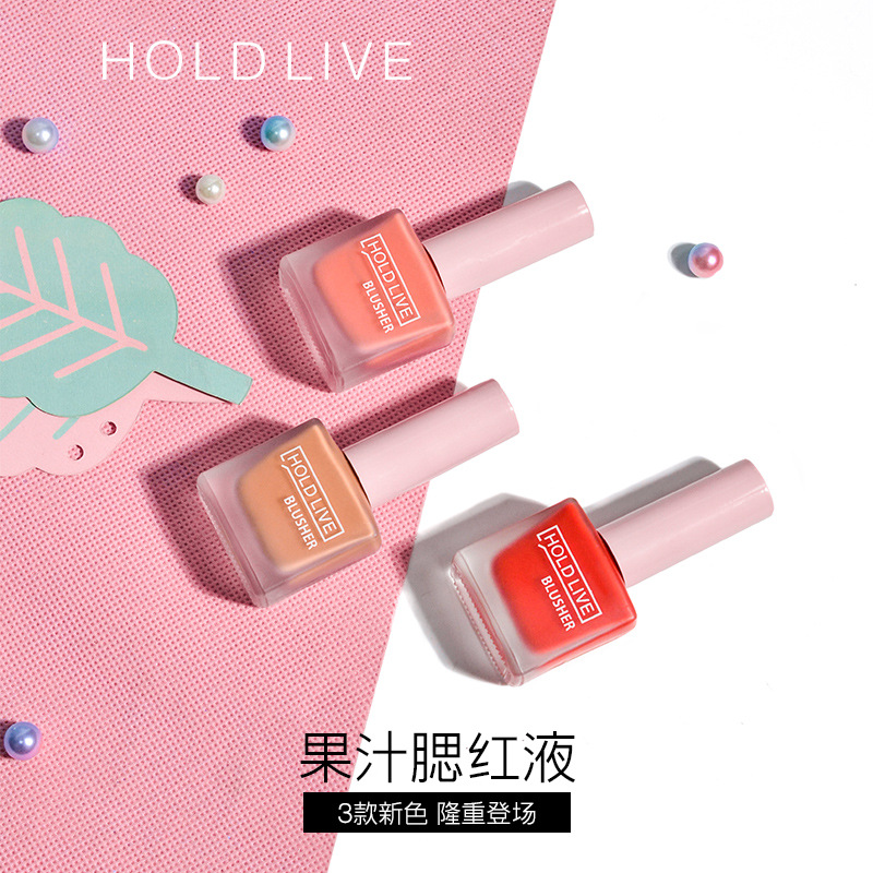 Má Hồng Dạng Kem Hold Live Fruit Juice Blusher siêu xinh tone cam