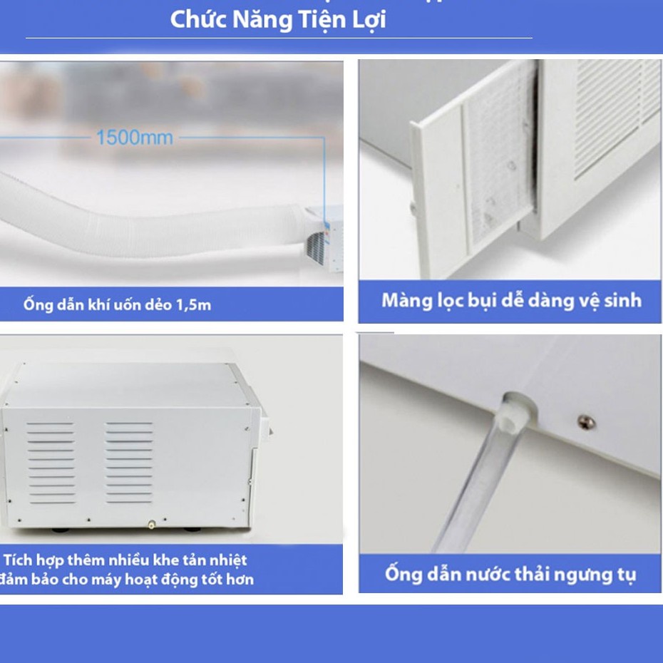 Máy Điều Hòa Mini Di Động 2 chiều tiết kiệm điện HYZ - Model KZY -11 -DC4502