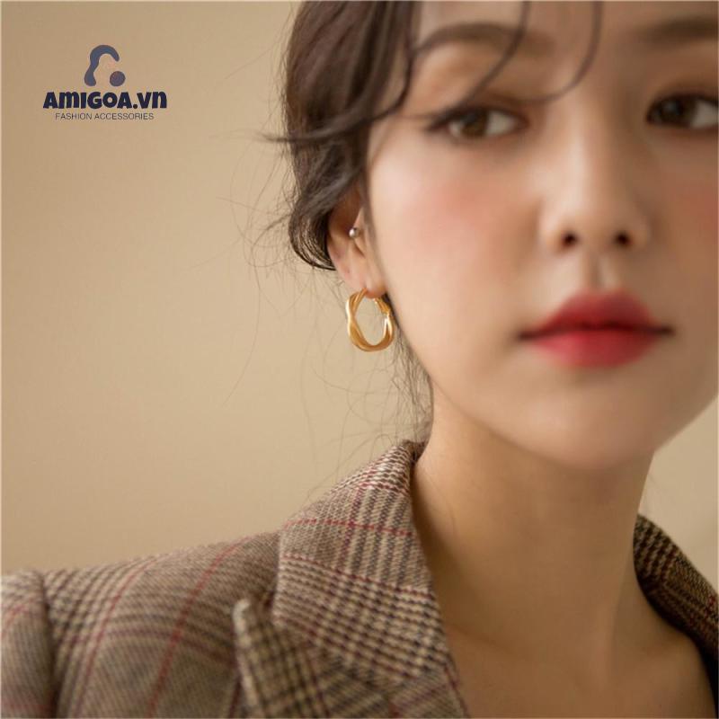 ✨✨Hoa Tai Thiết Kế Xoắn Độc Đáo Thanh Lịch Sành Điệu Cho Nữ