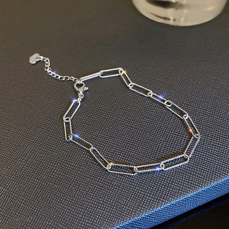 Vòng tay mạ bạc 925 thiết kế kiểu dáng thời trang dành cho nữ