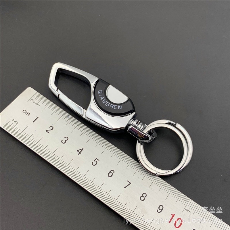Móc khóa ô tô,xe máy Qiangren hợp kim cao cấp T4366