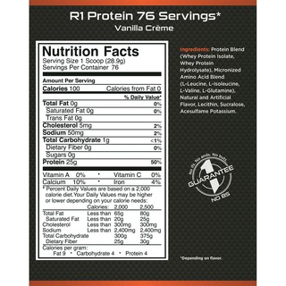 RULE1 ISOLATE PROTEIN - SỮA BỔ SUNG PROTEIN CHẤT LƯỢNG 5LBS