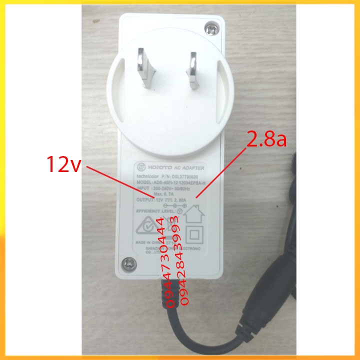 Adapter nguồn màn hình LG W1943SV, W1943SE 12v