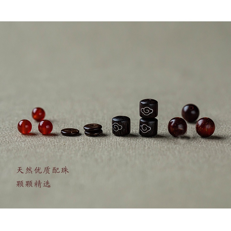 Dây Treo Gương Chiếu Hậu Xe Hơi Bằng Gỗ Đàn Hương Trang Trí Nội Thất Xe Hơi