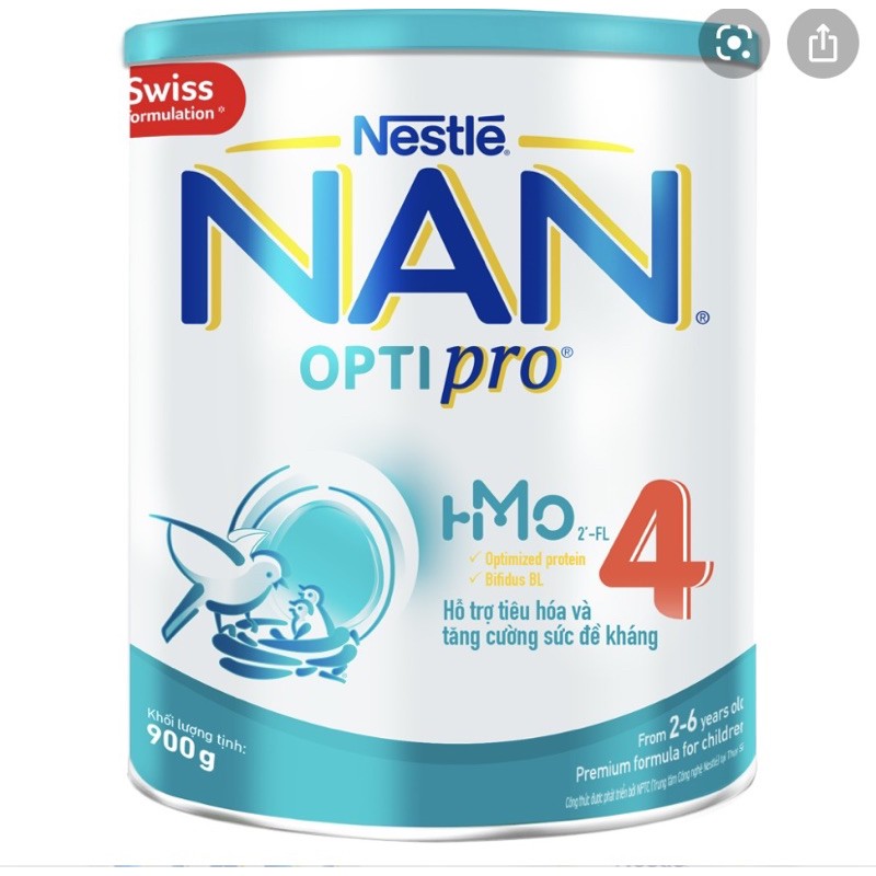 sữa bột Nan 4 HMO 900gram