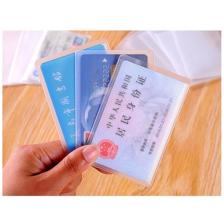 Túi đựng thẻ căn cước công dân, bằng lái xe, ATM, Card visit, CMND (trong suốt) new
