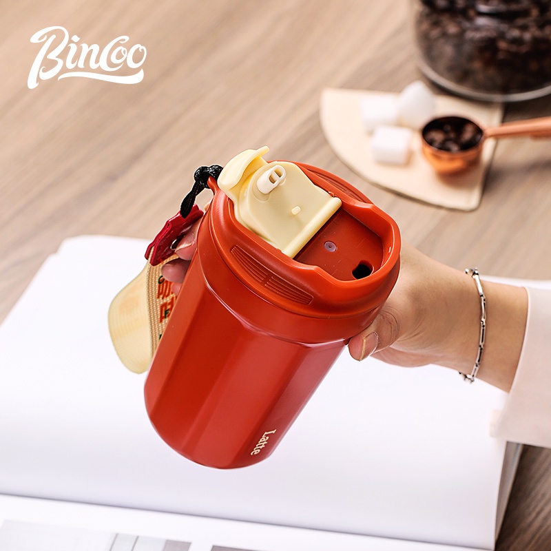 Bincoo Bình Nước Giữ Nhiệt Cao Cấp Chất Liệu Thép Không Gỉ 320ml