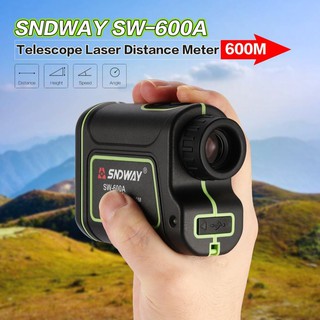 (CÓ SHIP HỎA TỐC) ỐNG NHÒM ĐO KHOẢNG CÁCH, TỐC ĐỘ BẰNG LASER TỪ XA CHỐNG NƯỚC IP54 SNDWAY SW-600A
