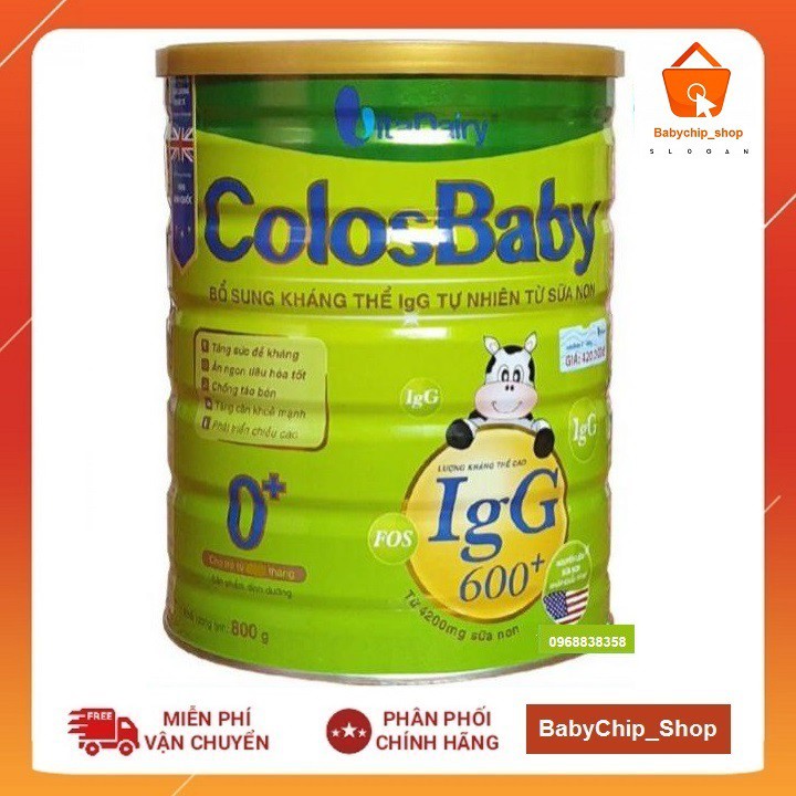 Sữa Non ColosBaby IgG 600 0+ ( 800g )