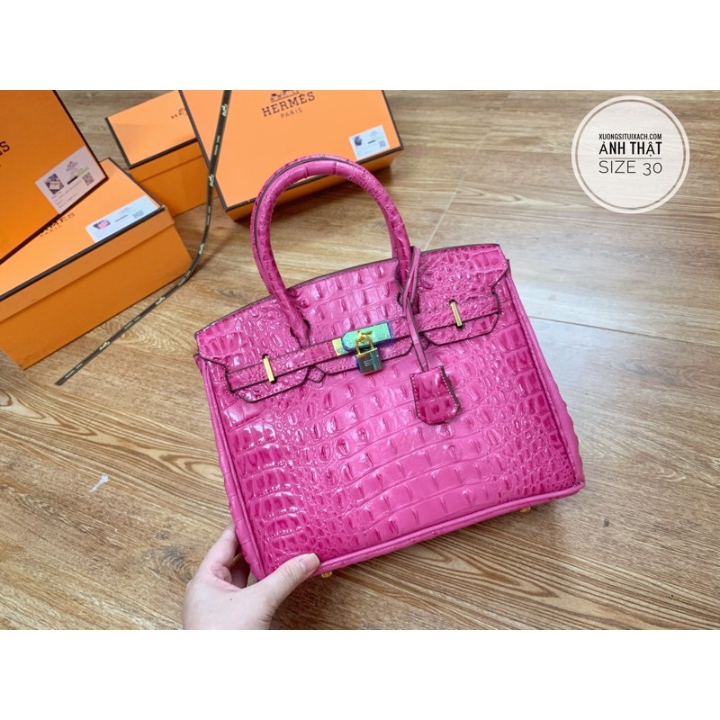 Túi xách nữ vân cá sấu bikin size 25 | BigBuy360 - bigbuy360.vn