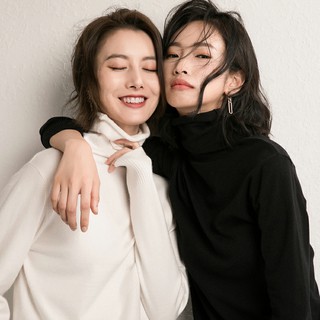 Áo len cổ cao
