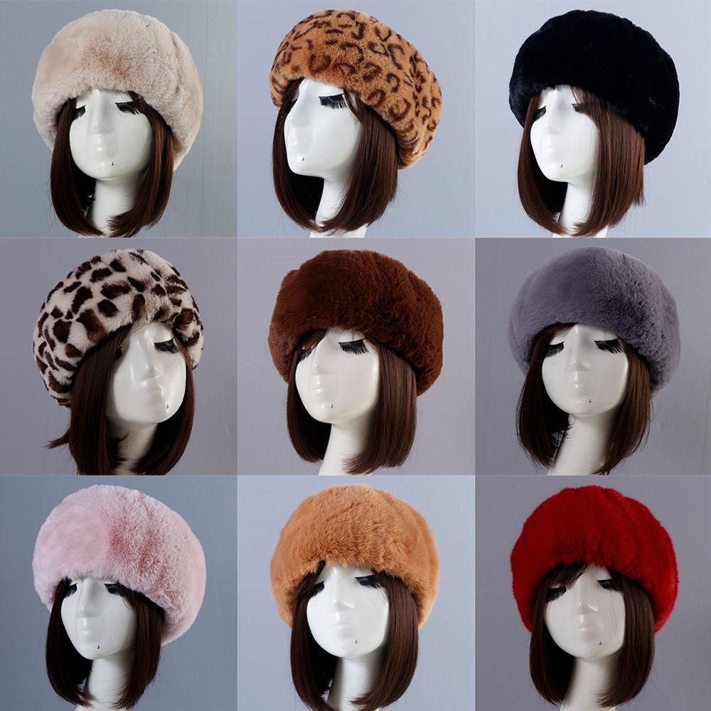 Nón Giả Lông Thú Đội Đầu Thời Trang Dễ Thương Cho Nữ