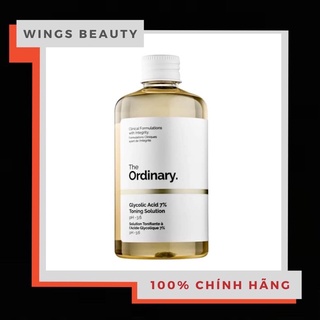 Nước hoa hồng the ordinary glycolic acid 7% toning solution 240ml
