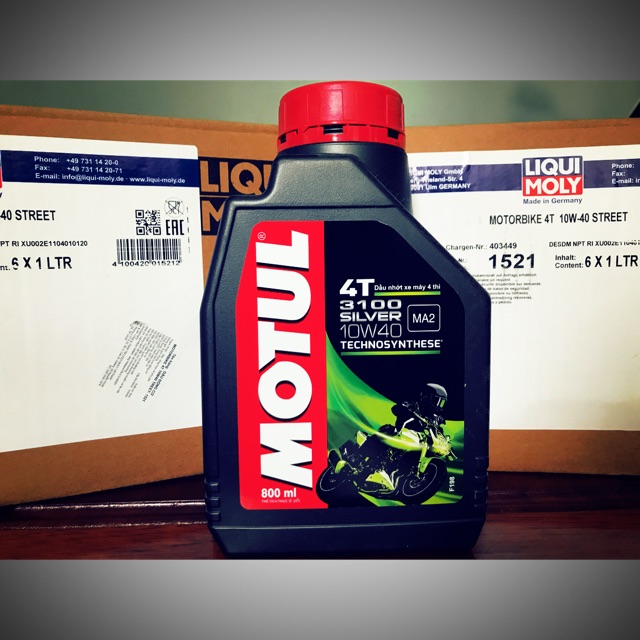 Dầu nhớt xe máy 4T Motul 3100 Silver