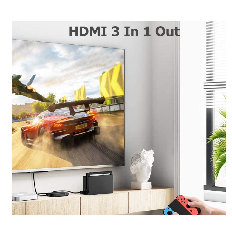 Bộ gộp HDMI 2.0 3 vào 1 ra 4K Ugreen 80125