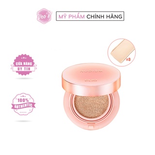 Phấn Nước Dưỡng Ẩm, Che Phủ Cao CLIO NUDISM HYALURONIC COVER CUSHION (15g*2)