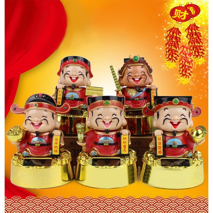 Thần Tài Trang Trí Năng Lượng Mặt Trời | BigBuy360 - bigbuy360.vn