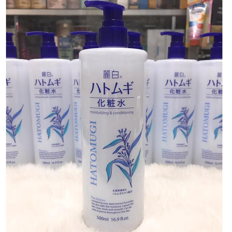 Hatomugi toner, nước hoa hồng Ý dĩ 500ml Nhật Bản