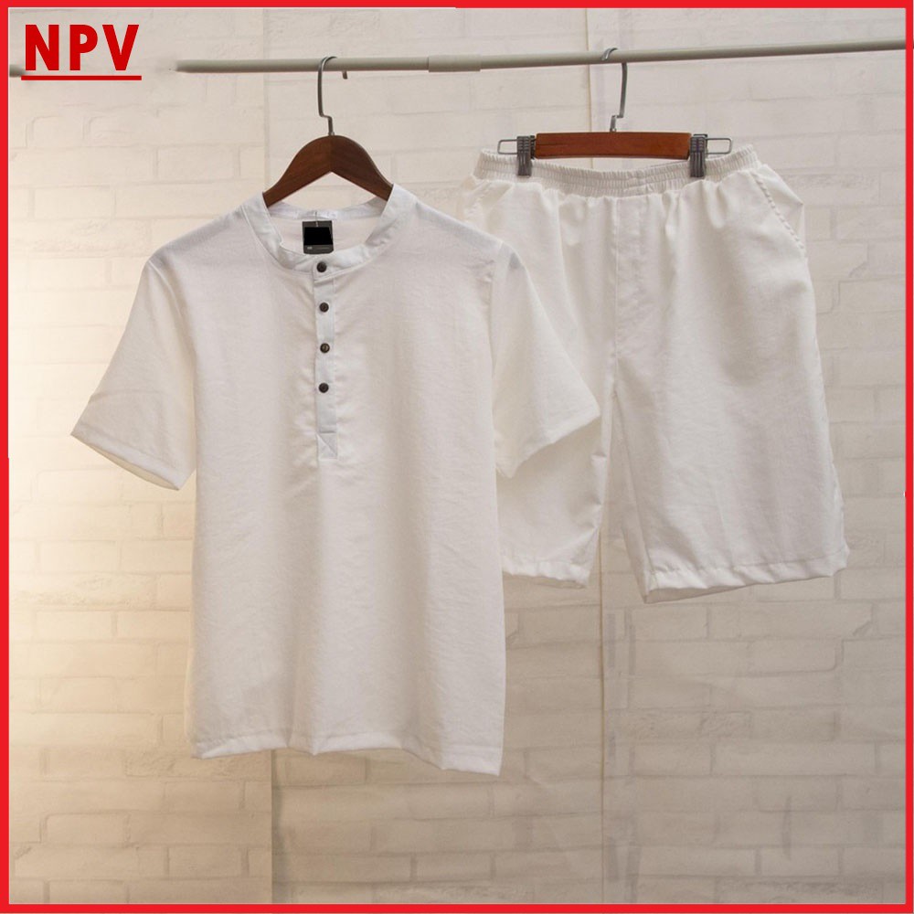 Bộ Quần Áo Đũi Nam NPV chất vải đũi thái loại dày bộ đồ nam vải đũi trẻ trung | BigBuy360 - bigbuy360.vn