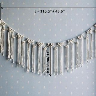 Dây Trang trí Dây macramé trang trí backdrop trang trí banner macrame handmade