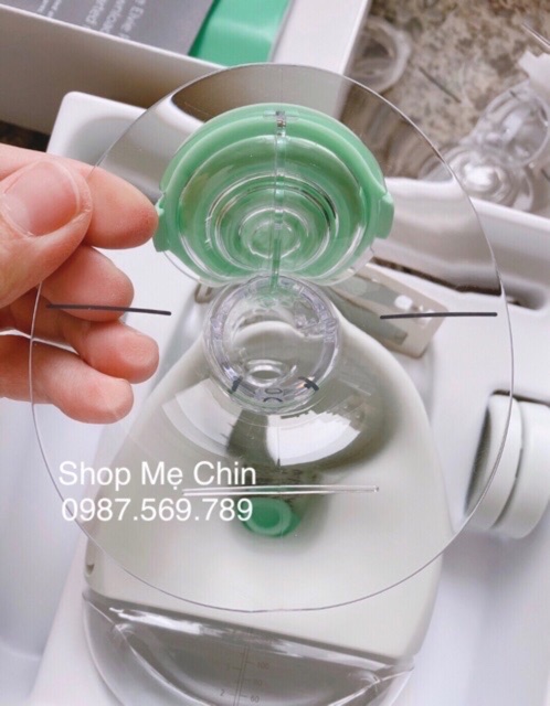Phễu Elvie like new,phụ kiện elvie đều có sẵn