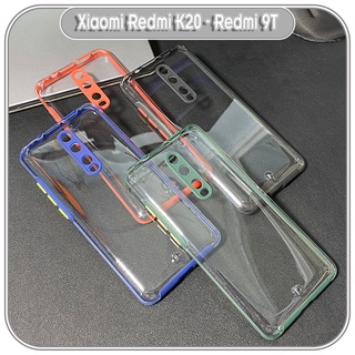 Ốp lưng Xiaomi Mi 9T - Redmi K20, trong không ố vàng, viền TPU dẻo màu, che camera