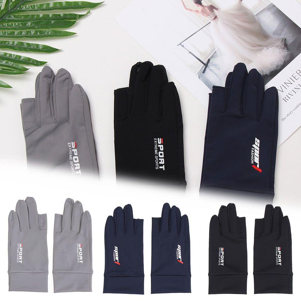 MUVAKO Găng Tay Lái Xe Chống Tia UV Chất Liệu Mỏng Thoáng Khí