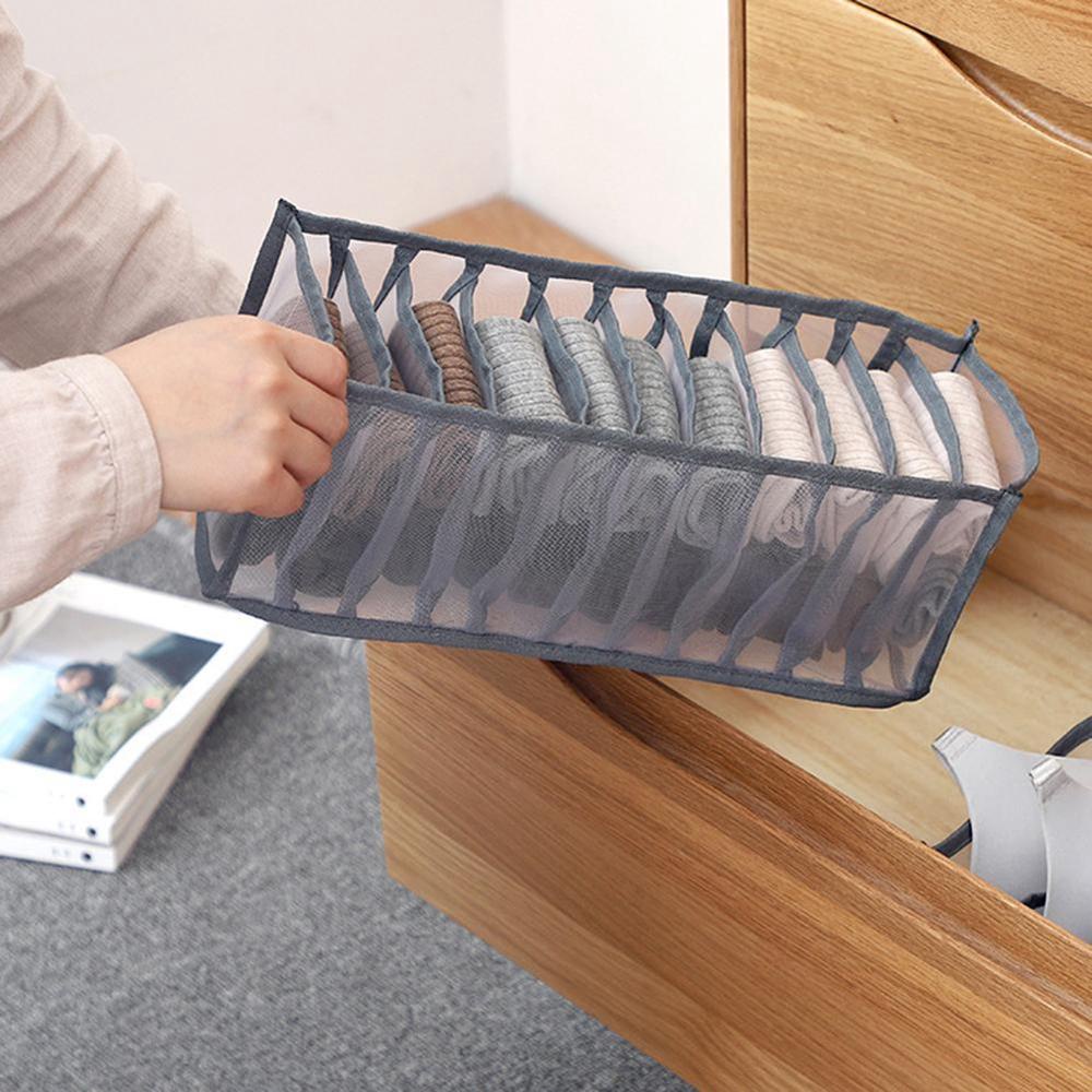 Hộp Đựng Đồ Lót Tiết Kiệm Không Gian Cho Tủ Quần Áo