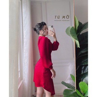 đầm đỏ bigsize