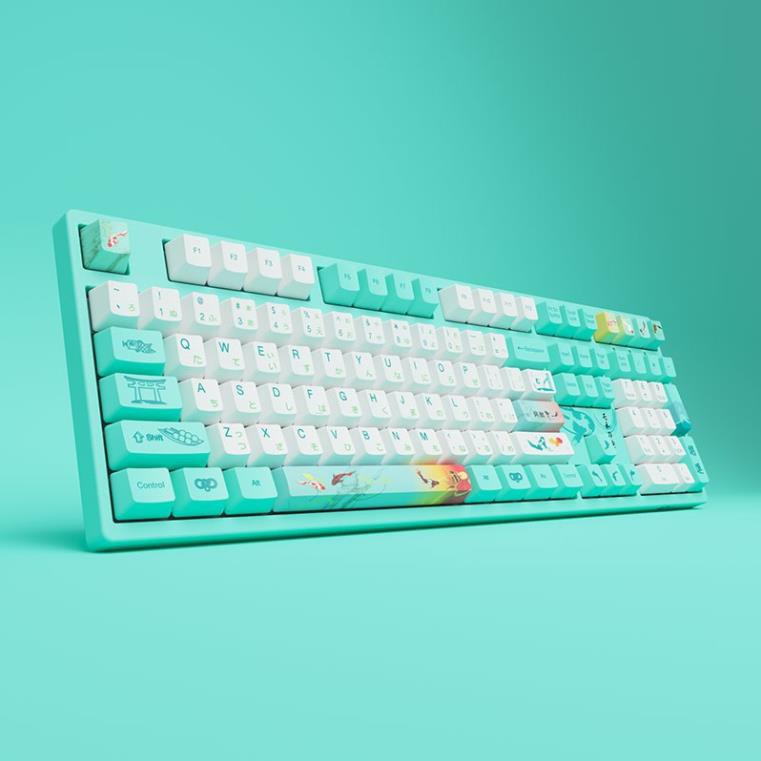 Bàn phím cơ AKKO 3108 v2 Monet’s Pond