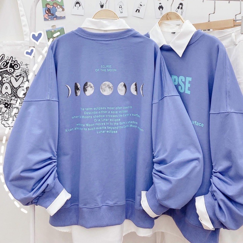 Áo Sweater Nỉ ECLIPSE Unisex | BigBuy360 - bigbuy360.vn